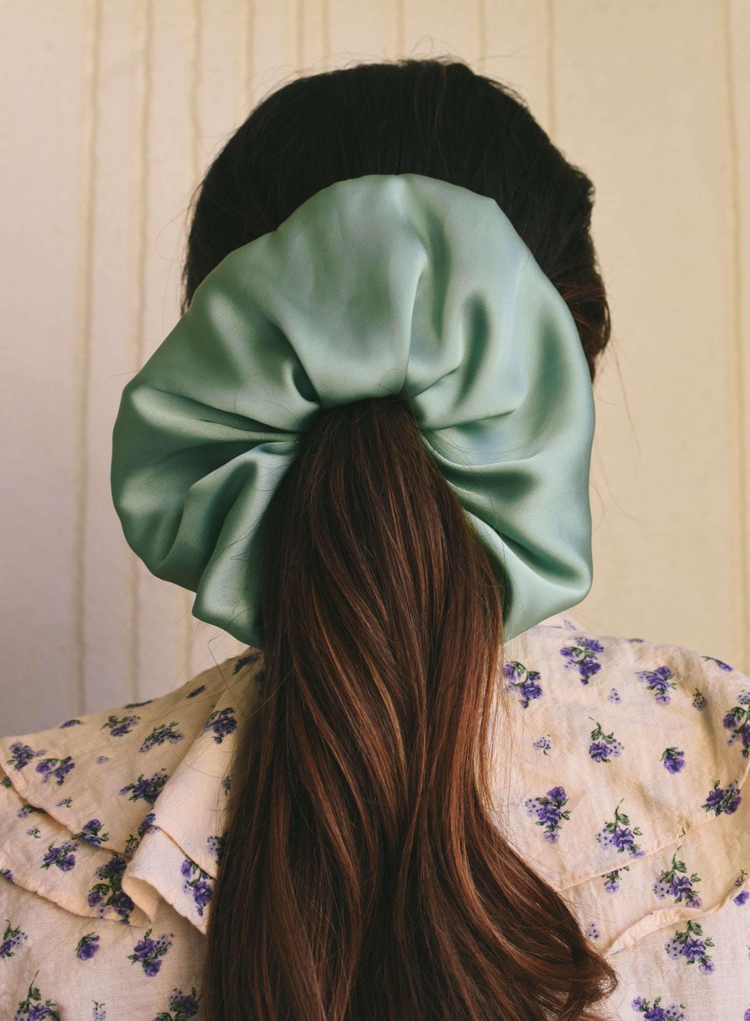 Scrunchie Silk Oversize